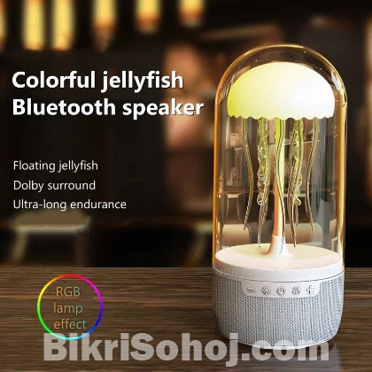Colorful Jellyfish Lamp + Bluetooth Speaker – MAX 113✨